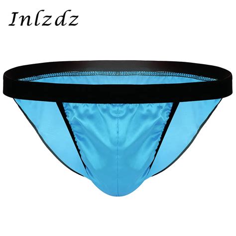 Herren Erotische Dessous Bikini Unterw Sche Gl Nzenden Stoff