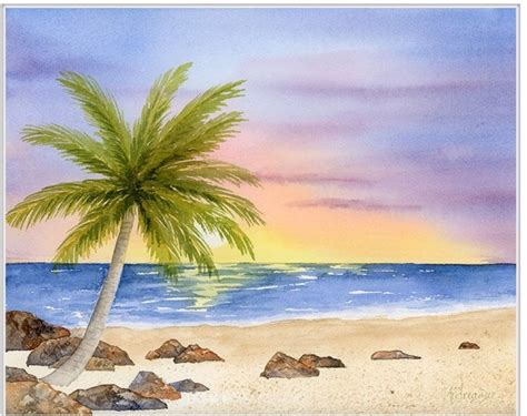 Pin By Marie Dysko On Watercolors For Beginners Seascape Paintings