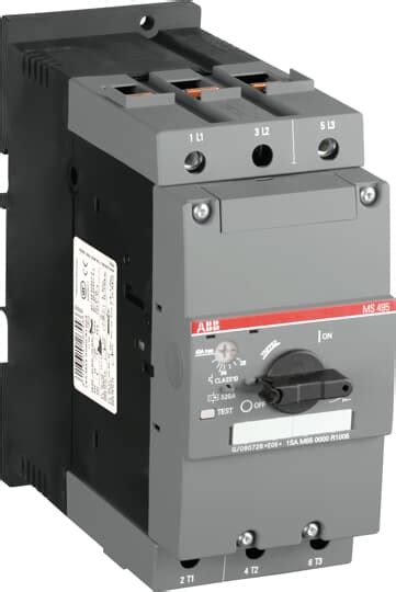 ABB Contactors Manual Motor Starters Overloads MO165 65 Manual Motor