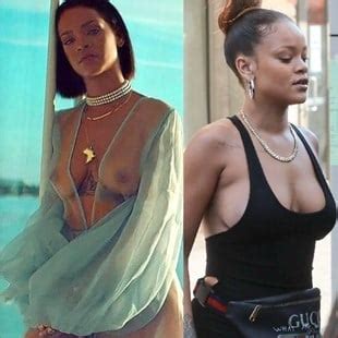 Rihanna S Fat Tits And Hard Nipple Pokies