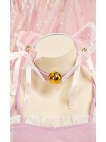 MEOWCOS Women S Cosplay Lingerie Set Cute Girl Lingerie Sets Cosplay Outfit With Necklace And