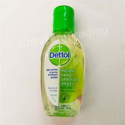 Dettol Instant Hand Sanitizer Refresh酒精搓手液 50ml Shopee Malaysia