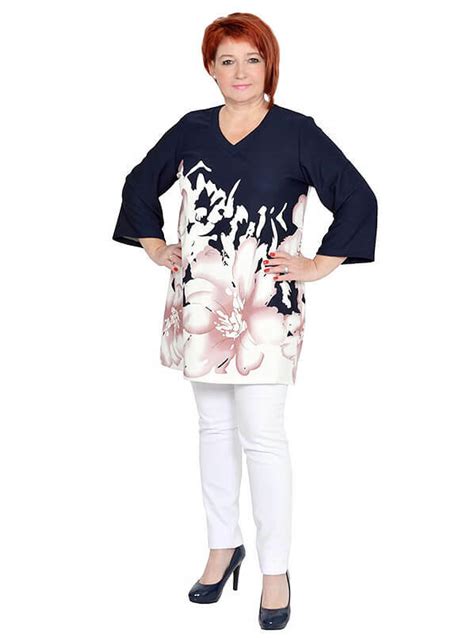 Нарядные туники больших размеров, красивые блузки больших размеров ...
