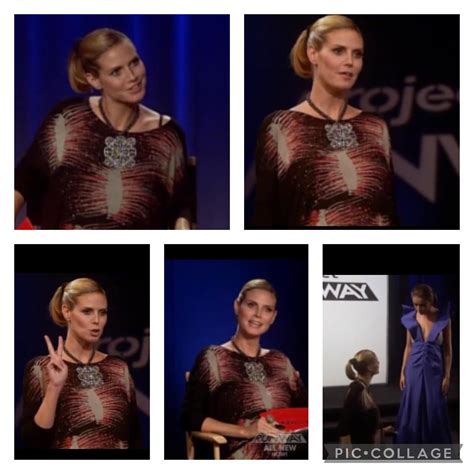 Ranking Heidi’s judging outfits Project Runway season 7 : r/ProjectRunway