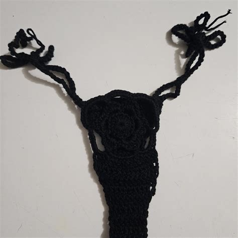 Crochet Bikini Bottoms X Micro Thong So Sexy I Depop