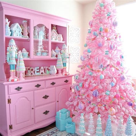 45 Pink Christmas Tree Ideas To Celebrate The Season In 2023 Uptown Girl