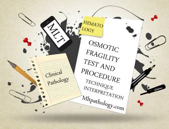 OSMOTIC FRAGILITY TEST AND PROCEDURE