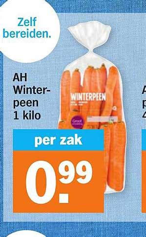 AH Winterpeen 1 Kilo Aanbieding Bij Albert Heijn 1Folders Nl