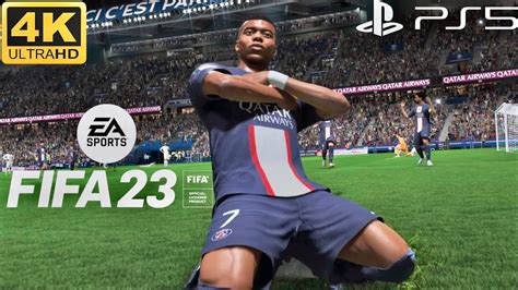 FIFA 23 Kylian Mbappe Last Minute Goal Celebration! - YouTube