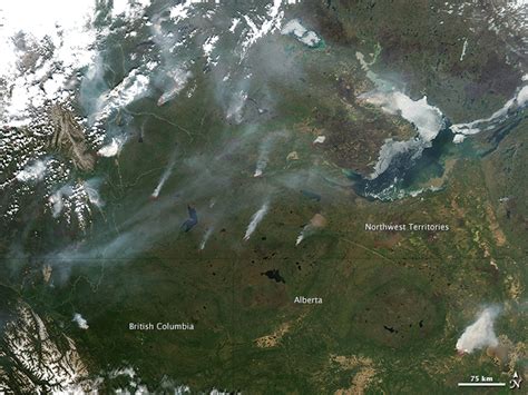 Intense Fires In Northern Canada Image Of The Day