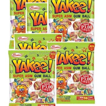 Best Selling Sour Cry Candy Yakee Gum Ball Philippine Made - Buy Make ...
