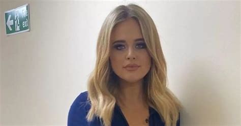 Emily Atack Wows In Lingerie Style Top As She Shows Off Stunning Hair Transformation Daily Star