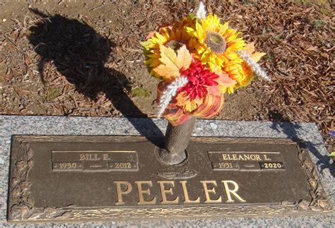 Bill Eugene Peeler 1930 2012 Find A Grave Memorial