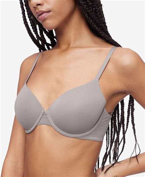 Calvin Klein Womens Perfectly Fit Flex Lightly Lined Perfect Coverage Bra Qf6617 Macys