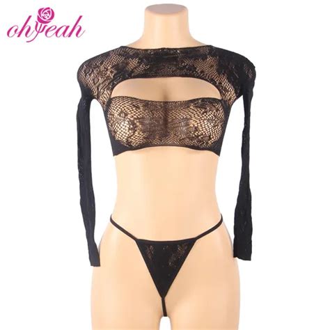 Odm Floral Pattern Hollow Out Fishnet Bra And Panties Sets Sexy Lingerie For Women Lingerie