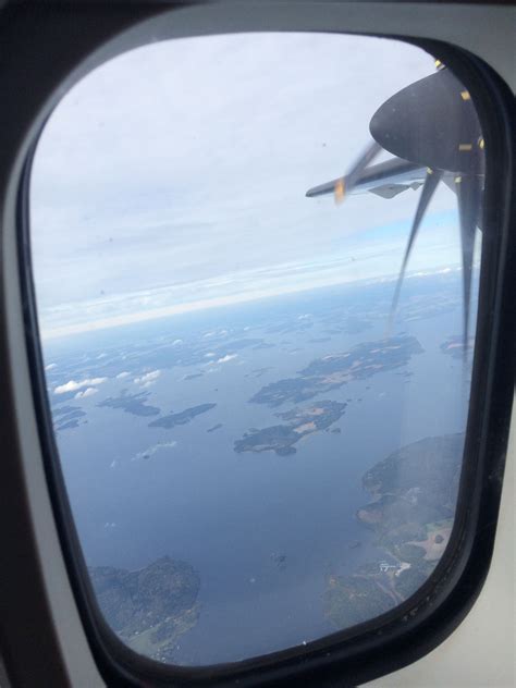 Flight from Stockholm to Gdansk on a prop plane. | Krakow, Gdansk