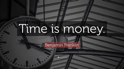 Time Is Money