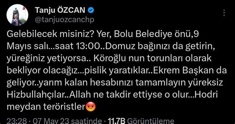 Whisper Haber on Twitter Tanju Özcan