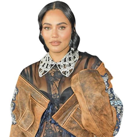 Ayesha Curry Sheer Dress Half Body Buddy Celebrity Cutouts
