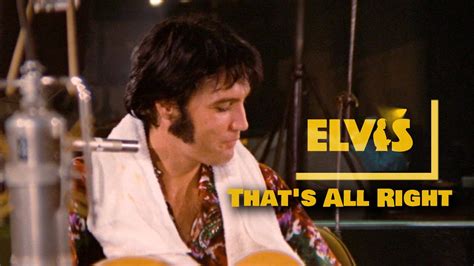 Elvis Presley That S All Right Rehearsal K Youtube