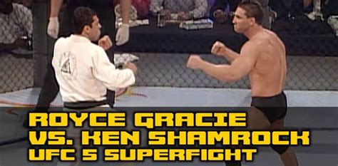 Watch the epic Royce Gracie vs. Ken Shamrock UFC 5 full superfight ...