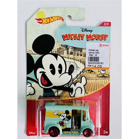 Hot Wheels Bread Box Disney Mickey Mouse Shopee Malaysia