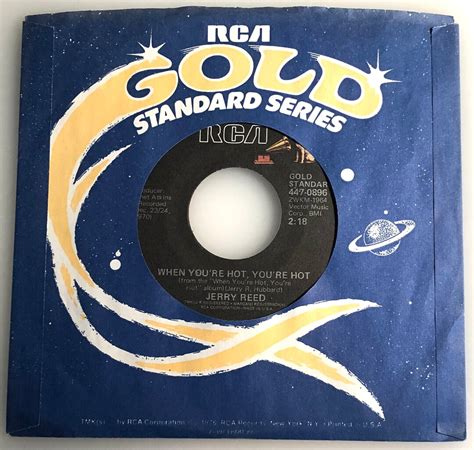 Jerry Reed When You Re Hot You Re Hot Amos Moses Rca Rpm Mint Etsy