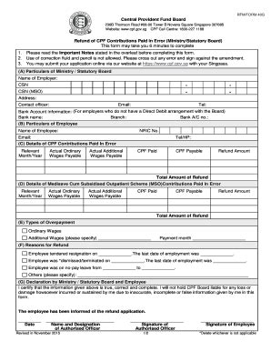 Cpf Form Fill And Sign Printable Template Online