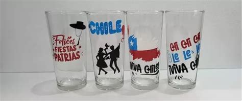 Set Vaso Personalizados Para Fiestas Patrias Cuotas Sin Inter S