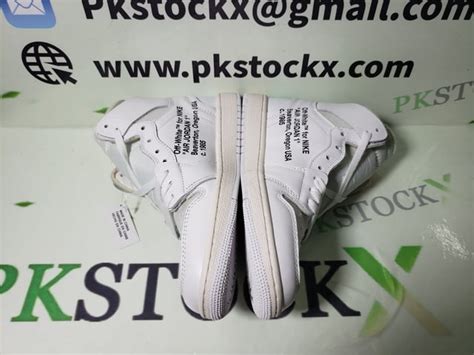 Air Jordan 1 Retro High Off White White From Pkstockxcc Rpkstockx