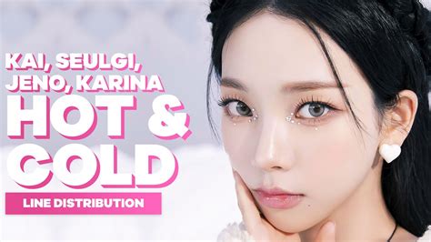 KAI SEULGI JENO KARINA Hot Cold Line Distribution YouTube