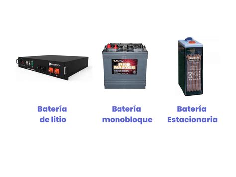 Bater As Para Placas Solares Ventajas Tipos Tecnolog As Y M S