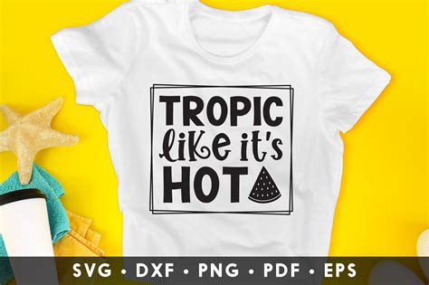 Tropic Like It S Hot Summer Svg By Craftlabsvg Thehungryjpeg