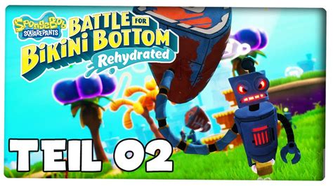 Spongebob Schwammkopf Kampf Um Bikini Bottom Rehydriert Deutsch Gameplay YouTube