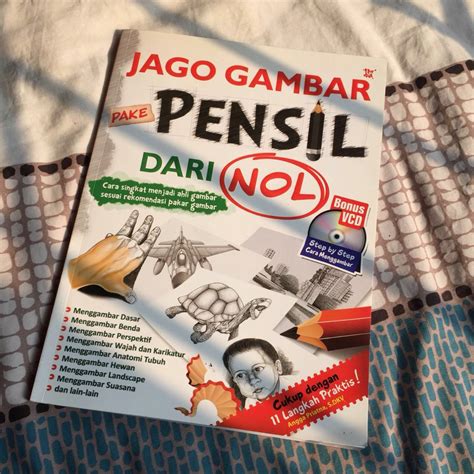 Jago Gambar Pensil Dari Nol Buku Belajar Menggambar Buku Alat