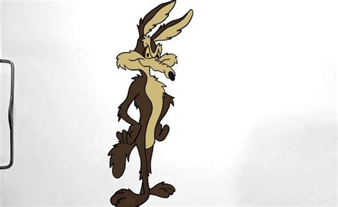 How To Draw Wile E Coyote Step By Step Entertainment For All