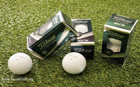 Test Des Balles De Golf Titleist Avx Tests De Balles De Golf Test