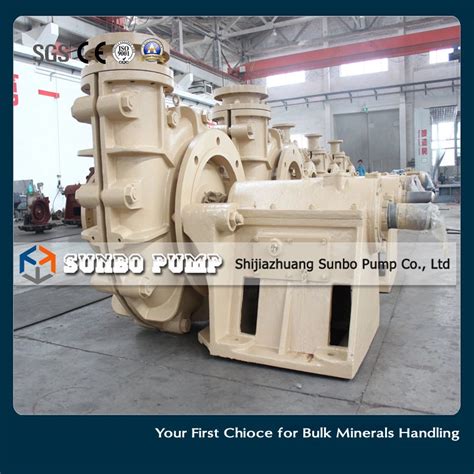 Centrifugal Horizontal Slurry Pump Series Zgb For Slag Granulation