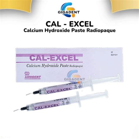 Jual CAL-EXCEL CALCIUM HYDROXIDE PASTE | Shopee Indonesia