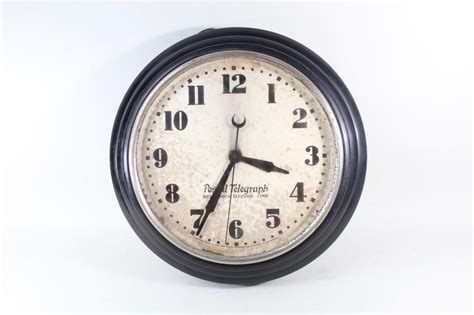 Sold At Auction Hammond Postal Telegraph Bichronous Electric Time Clock