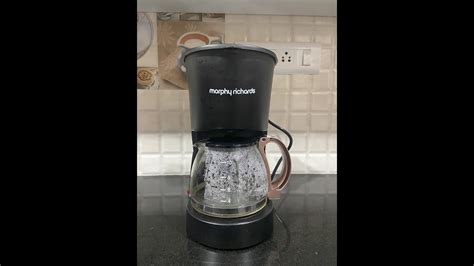 Morphy Richards Coffee Maker Unboxing And Review Youtube