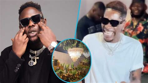 Medikals Birthday Rapper Hosts Shatta Wale And Criss Waddle At His