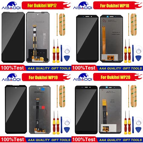 New Original Touch Screen Lcd Display Frame For Oukitel Wp17 Wp18 Wp19