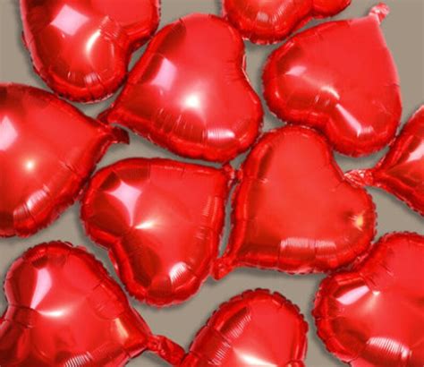 Diy Heart Shape Balloon In 18 Mylar Heart Balloon Etsy