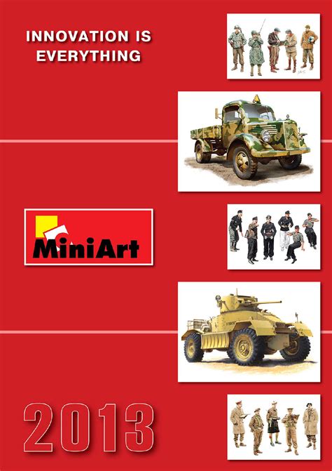 MiniArt 2013 Catalog Page 1