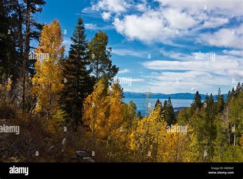 Lake tahoe fall colors hi-res stock photography and images - Alamy