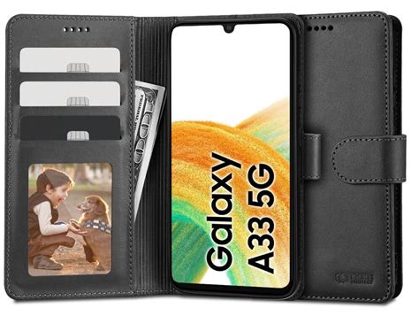 TECH PROTECT Wallet Do Samsung Galaxy A33 5G Czarny Etui Niskie Ceny