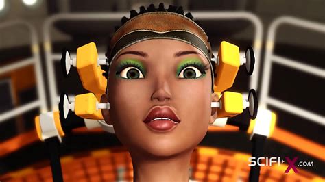 A Sexy Hot Cuffed Ebony Gets Fucked Hard By A Sex Cyborg XNXX