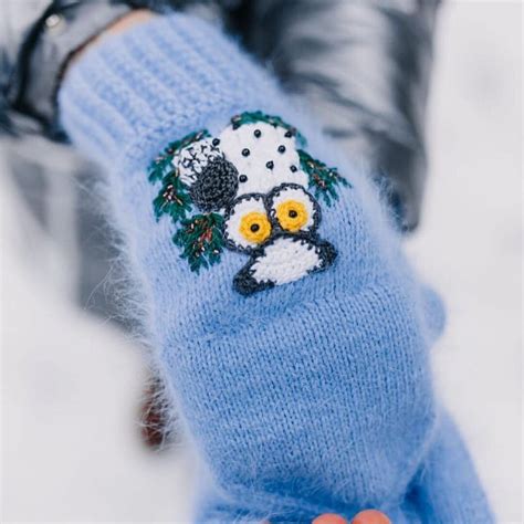 Варежки Handmde. Подборка восхитительных работ | Красота Рукодельная | Дзен