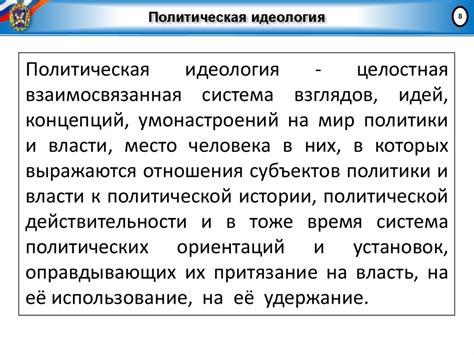 Современные политические идеологии. Политическая культура личности и ...